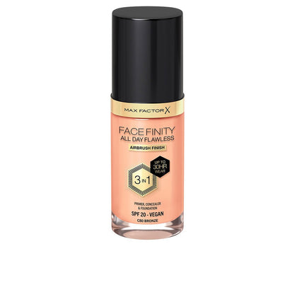 FACEFINITY 3IN1 Primer, Concealer & Foundation #80-Bronze 30 ml