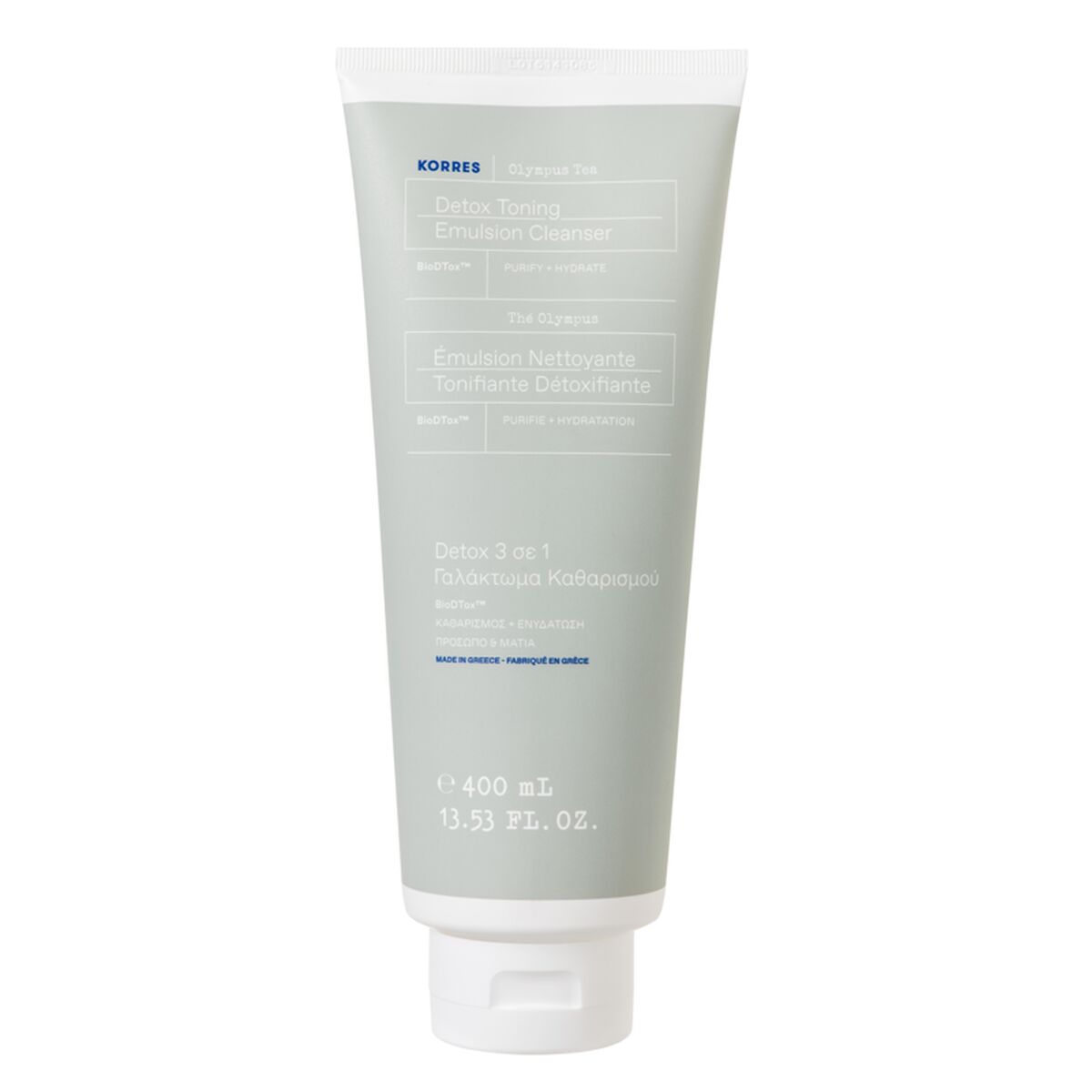 Detergente viso Korres Olympus Tea 400 ml-0