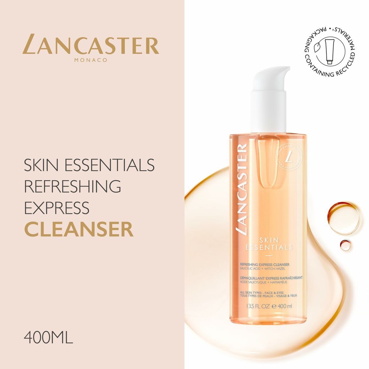 Gesichtsreiniger Lancaster Cleansers 400 ml-7
