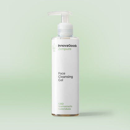 Gel Detergente Viso CBD Zenpure InnovaGoods 200 ml