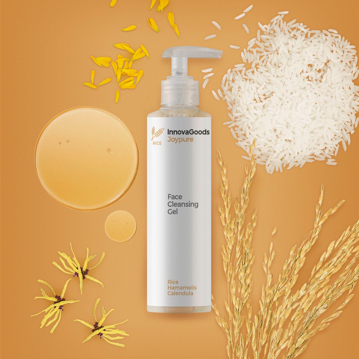 Gel Detergente Viso Riso Joypure InnovaGoods 200 ml-4