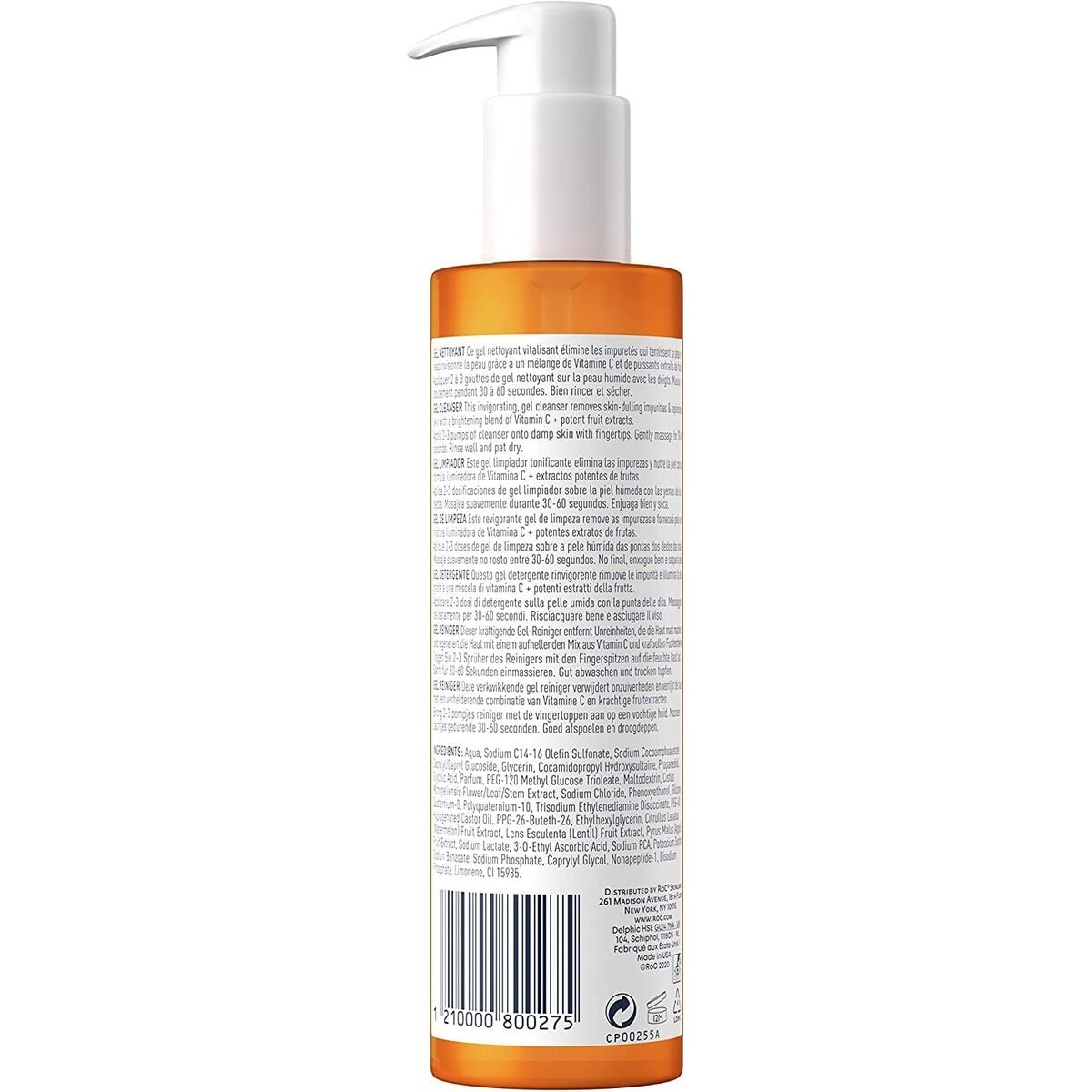 Facial Cleansing Gel Roc Revive Glow 177 ml - Cosmova