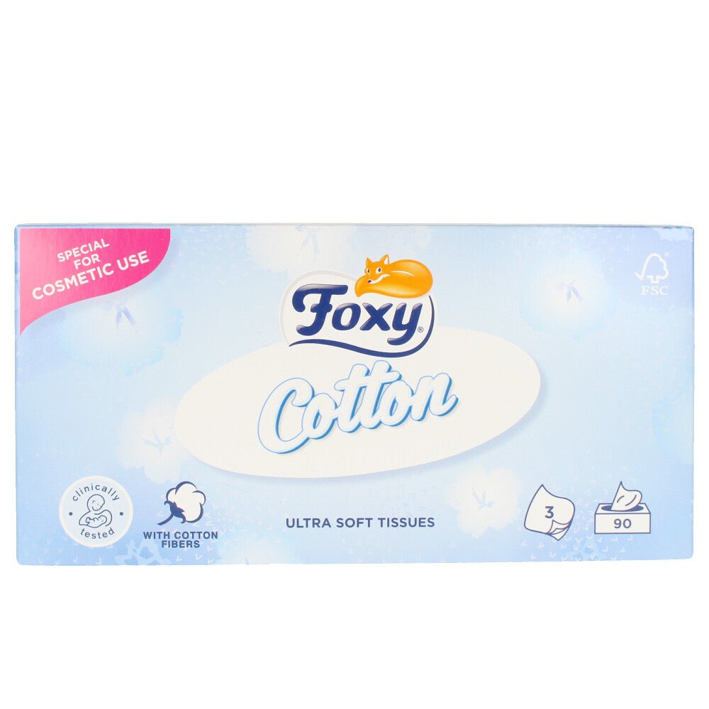 FACIAL COTTON pañuelos ultra suaves 90 u - Cosmova