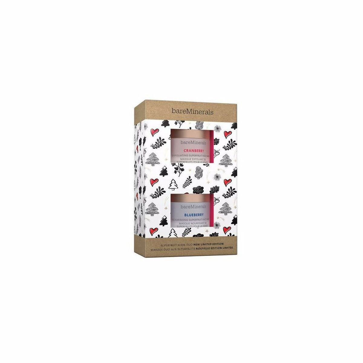 Facial Cream bareMinerals Superfruit Mask 2 Pieces - Cosmova