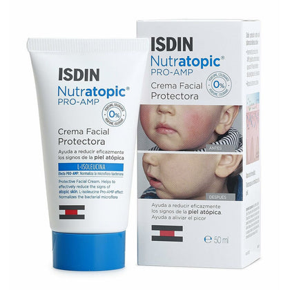 Crème Visage Isdin Nutratopic Facial Pro-Amp 50 ml