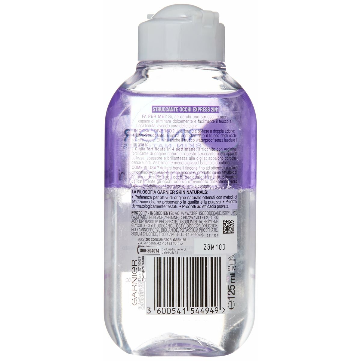 Struccante Viso Garnier Struccante Occhi Express 2 In 1 125 ml-4