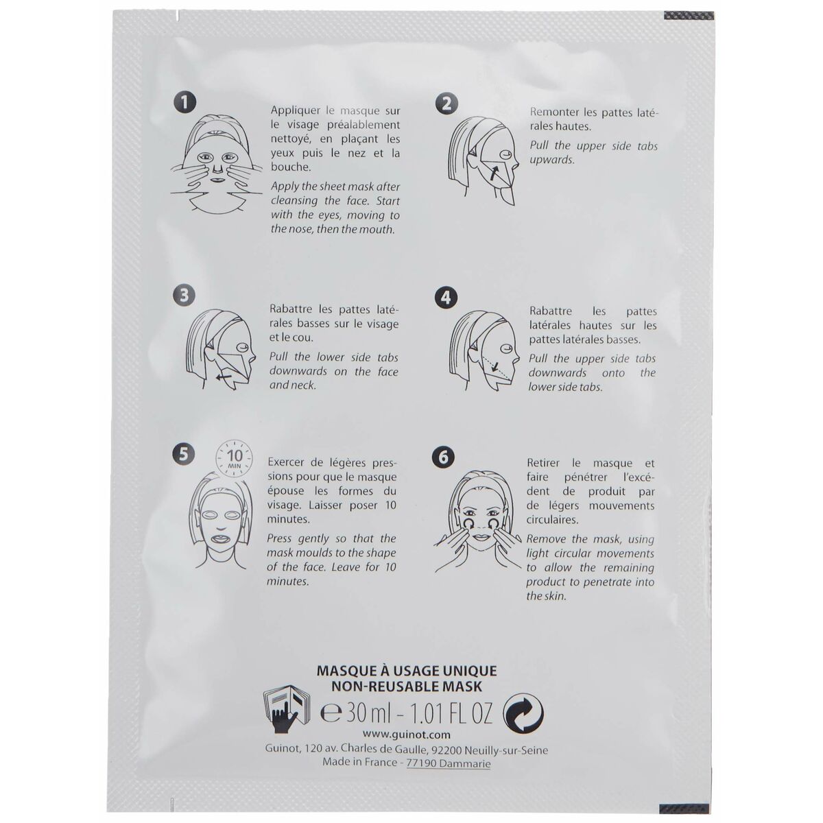 Gesichtsmaske Guinot Newwhite 40 g-1