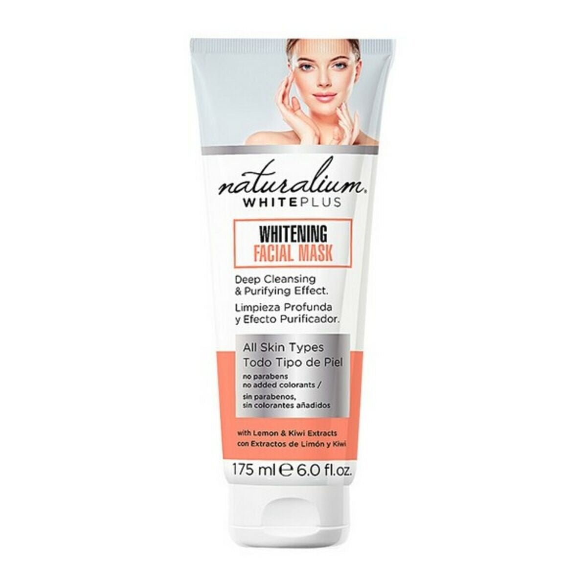 Maschera viso White Plus Naturalium Naturalium Mascarilla Facial (175 ml) 175 ml-0