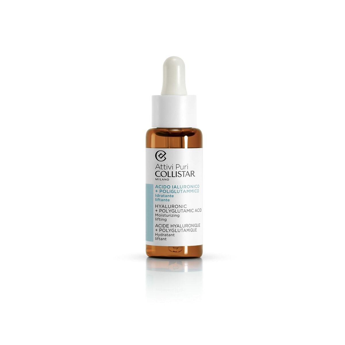 Facial Serum Collistar Attivi Puri Moisturizing Hyaluronic Acid Lifting Effect (30 ml) - Cosmova