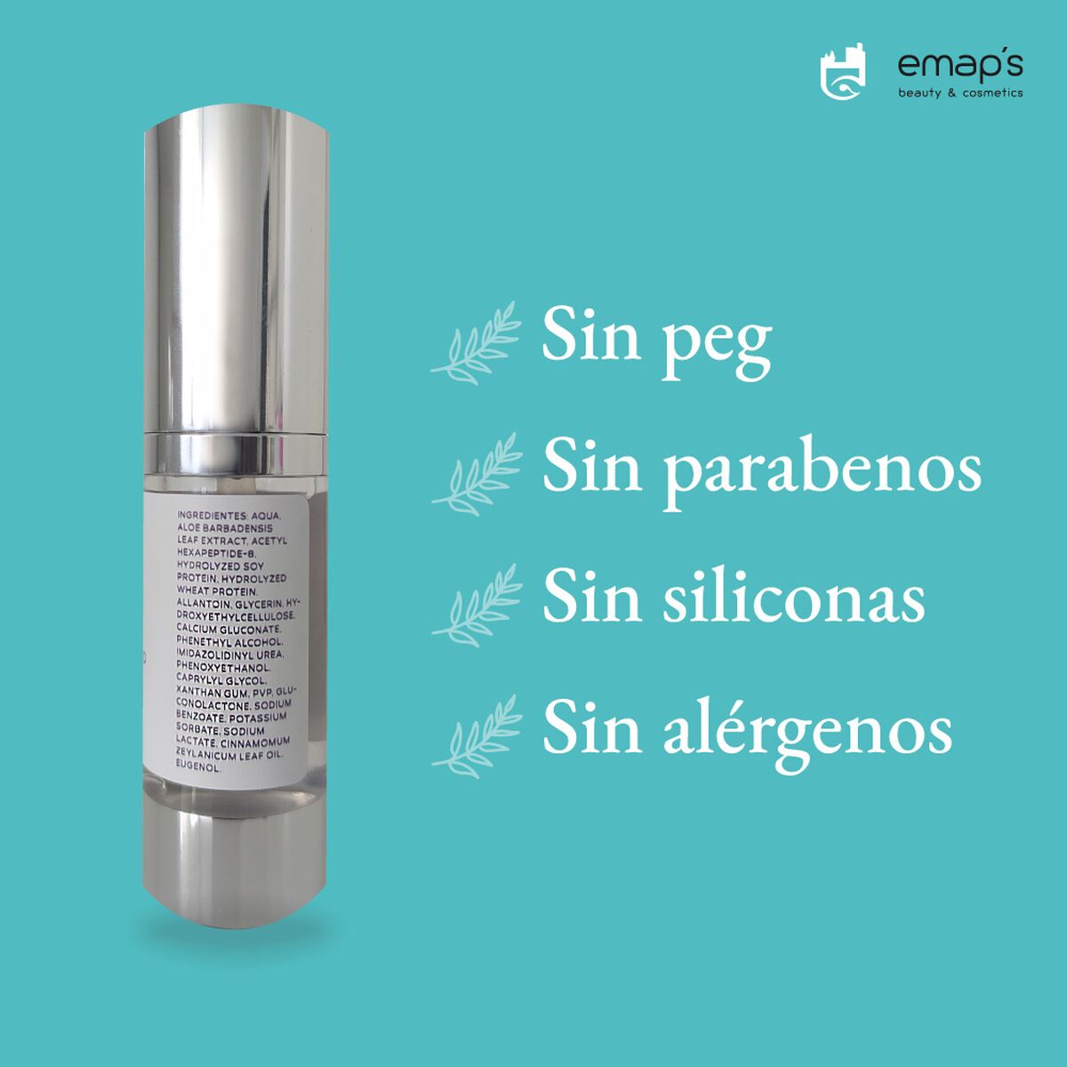 Sérum Facial Emap'S Beauty & Cosmetics 15 ml Ácido Hialurónico-4
