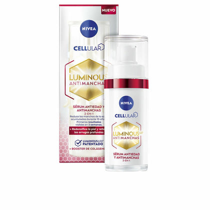 Siero viso Nivea 630º Trattamento anti-macchie brune 2in1 30 ml