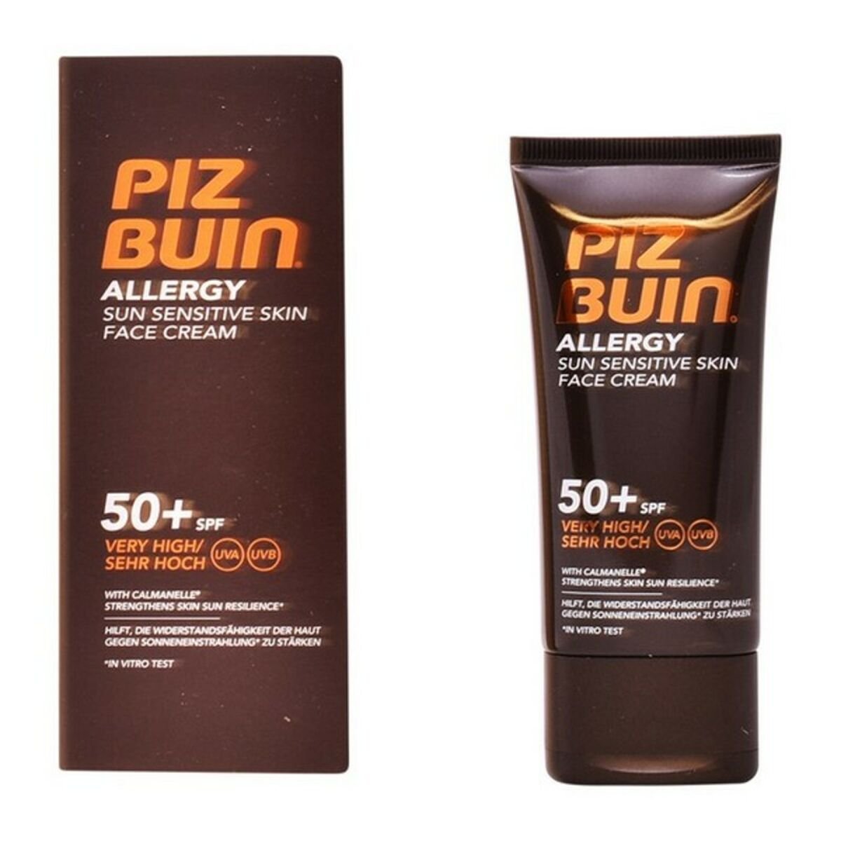 Gesichtssonnencreme Allergie Piz Buin Spf 50 (50 ml) (Unisex) (50 ml)-0