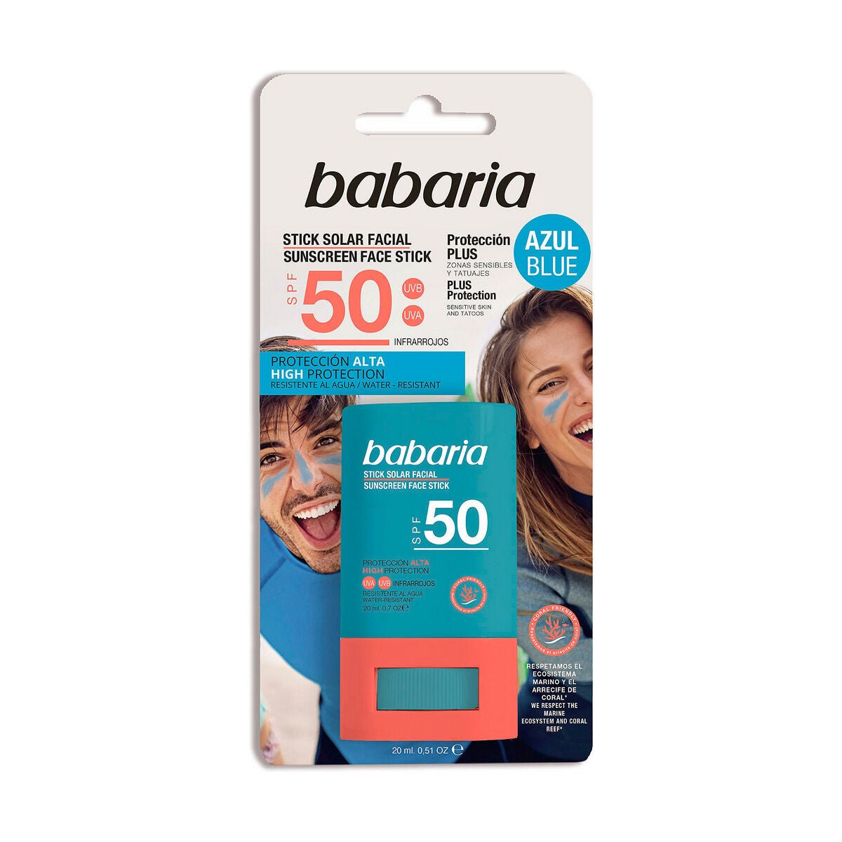 Facial Sun Cream Babaria SOLAR Spf 50 20 g (20 ml) - Cosmova