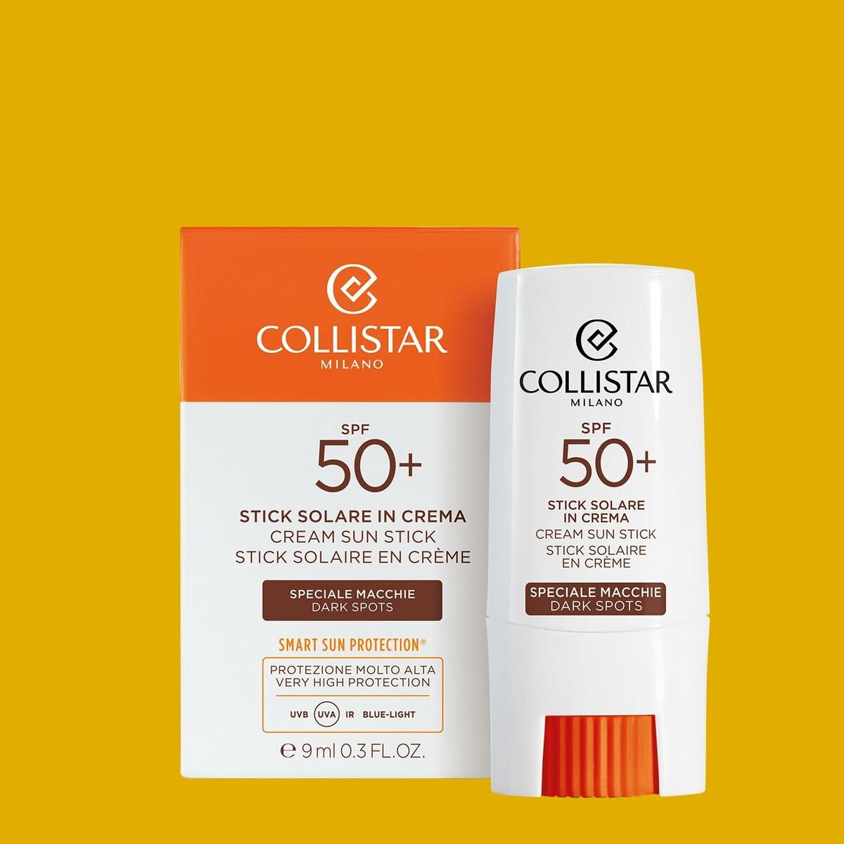 Crema Solare Viso Collistar ABBRONZATURA PERFETTA Spf 50 Spf 50+ 9 ml Antimacchia-1