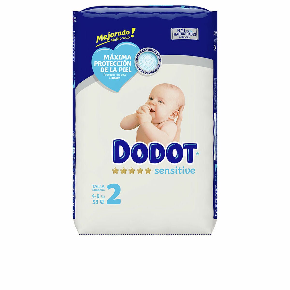 Facial Sun Cream Dodot DODOT SENSITIVE (58 Units) - Cosmova