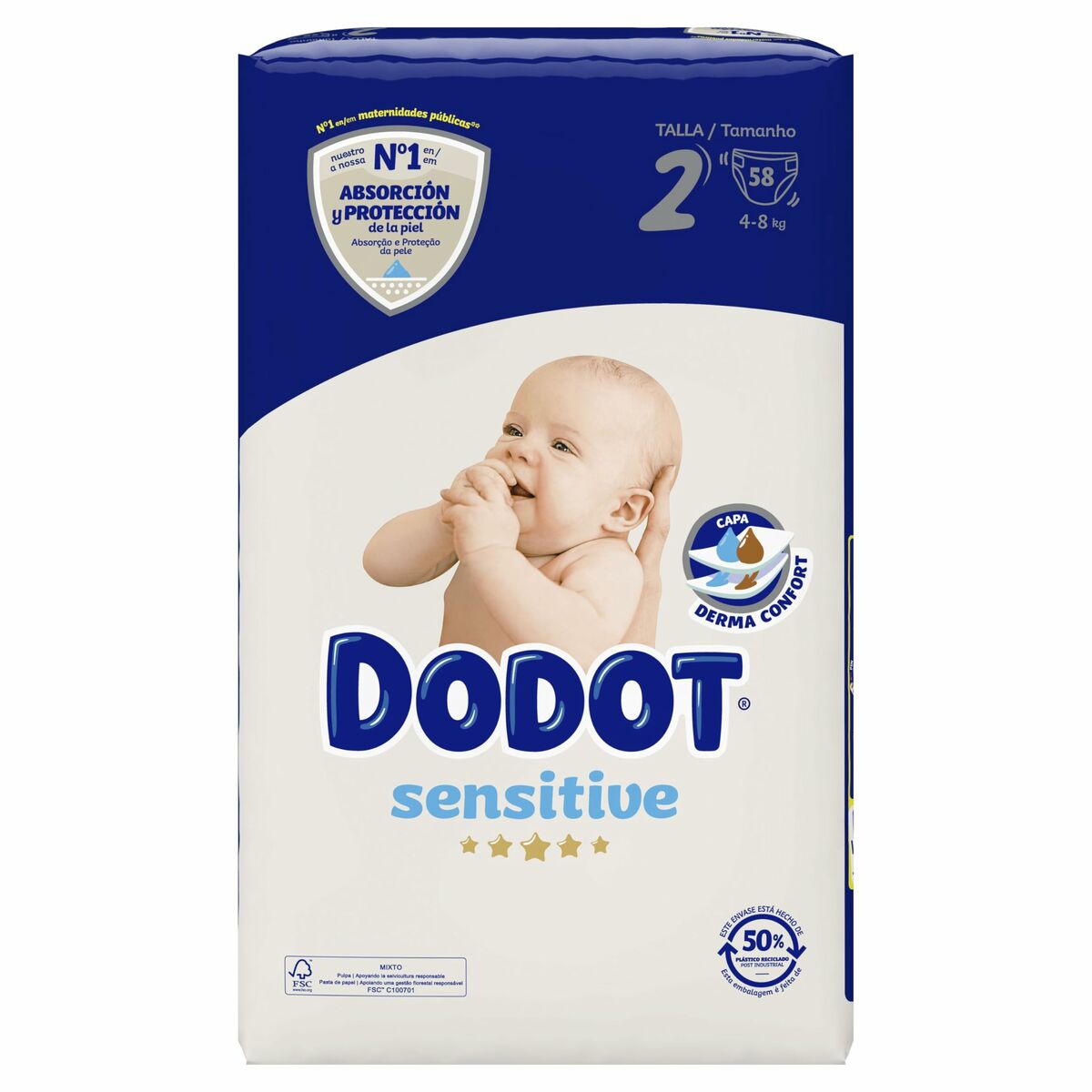 Crema solara faciala Dodot DODOT SENSITIVE (58 unitati)-3