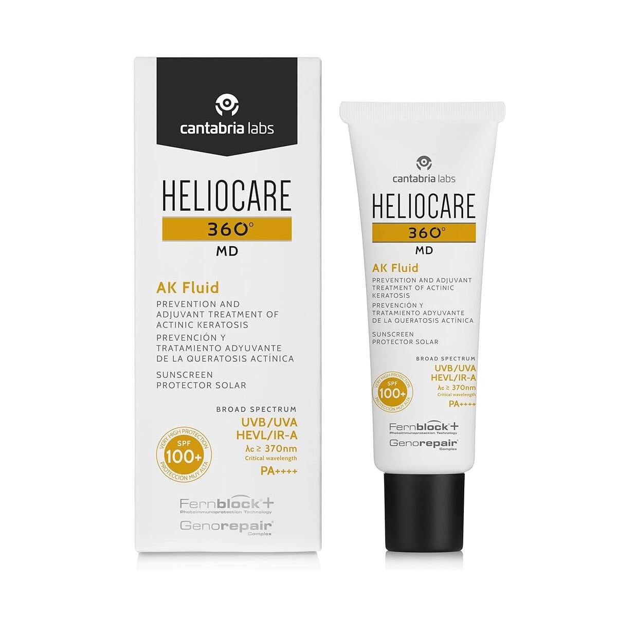 Crème solaire visage Heliocare 360 ​​Md Ak fluide 50 ml-0
