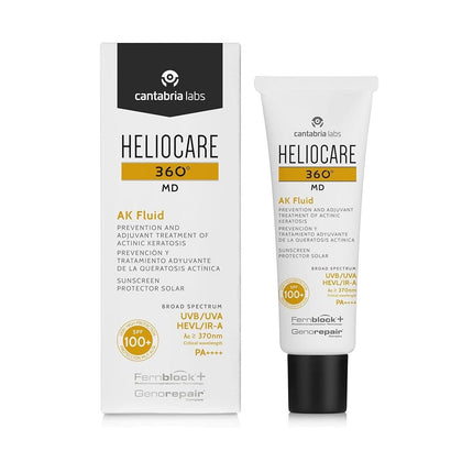 Crème Solaire Visage Heliocare 360 Md Ak Fluide 50 ml