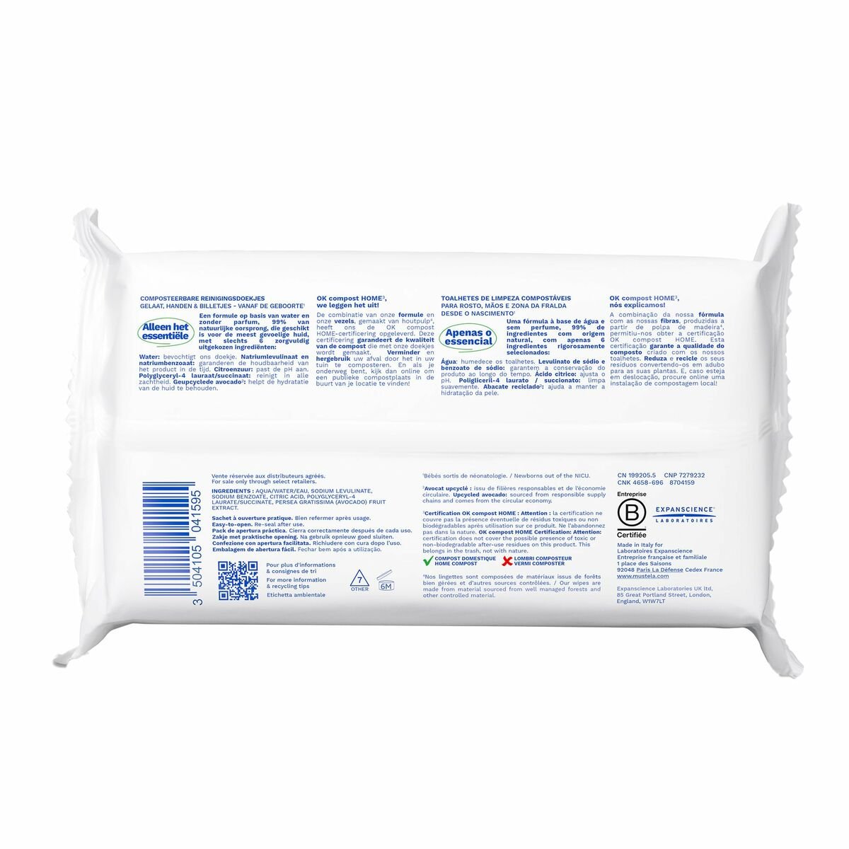 פאַסיאַל זון קרעם Mustela Niño (60 וניץ) -0
