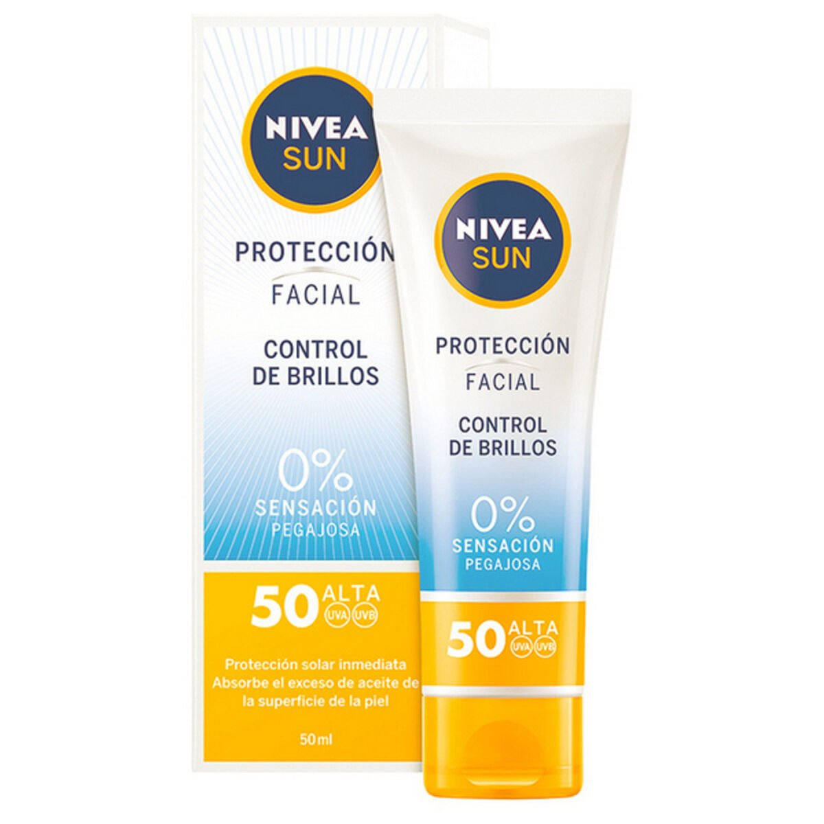 Gesichts-Sonnencreme Nivea SPF 50 (50 ml) (Unisex) (50 ml)-0