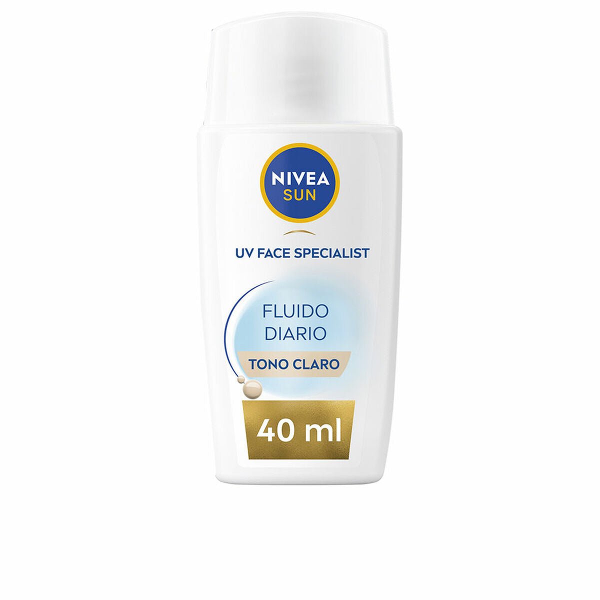 Facial Sun Cream Nivea SUN FACIAL Light Tone Spf 50 40 ml - Cosmova