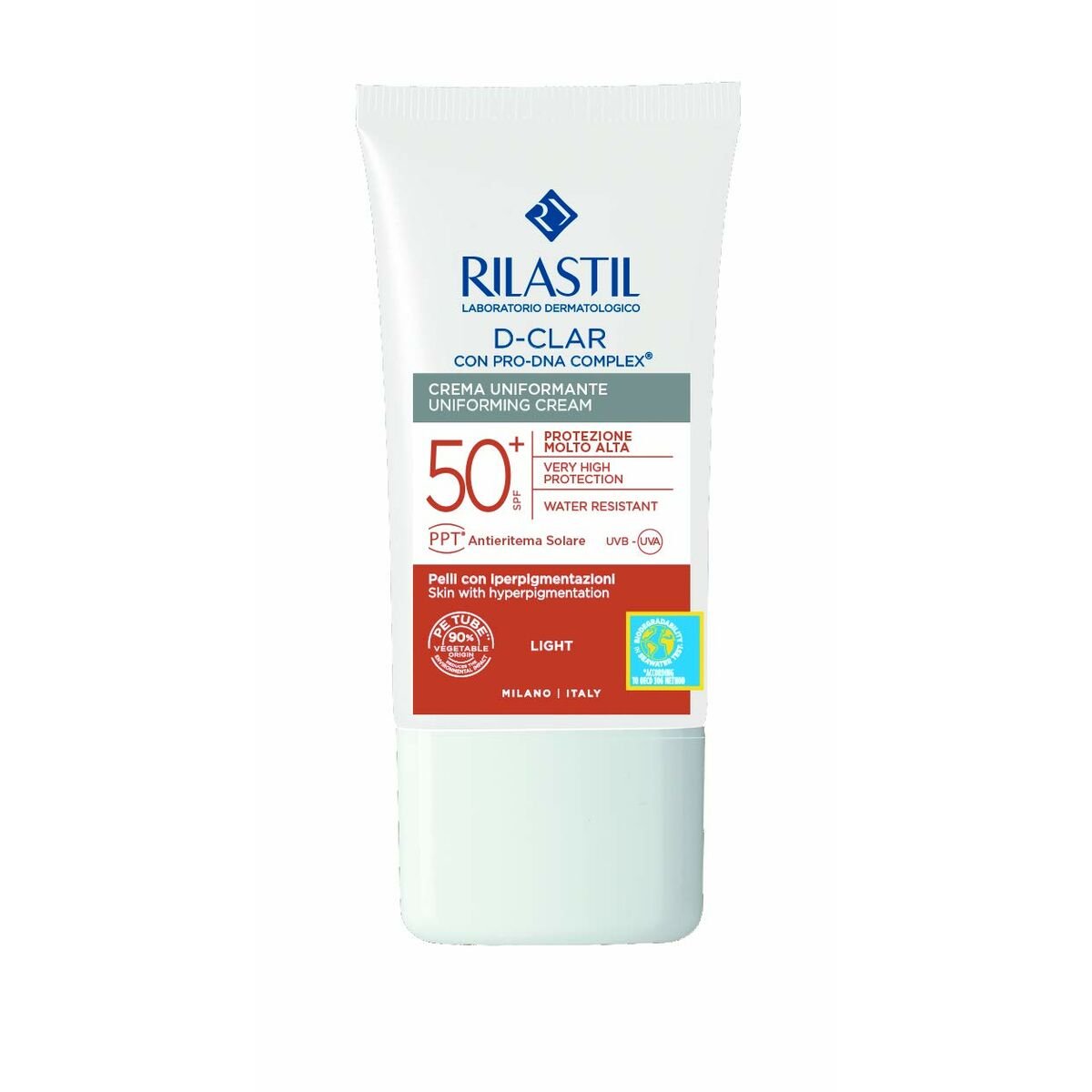 Gesichts-Sonnencreme Rilastil Sun System Unifying Spf 50 Light (40 ml)-0