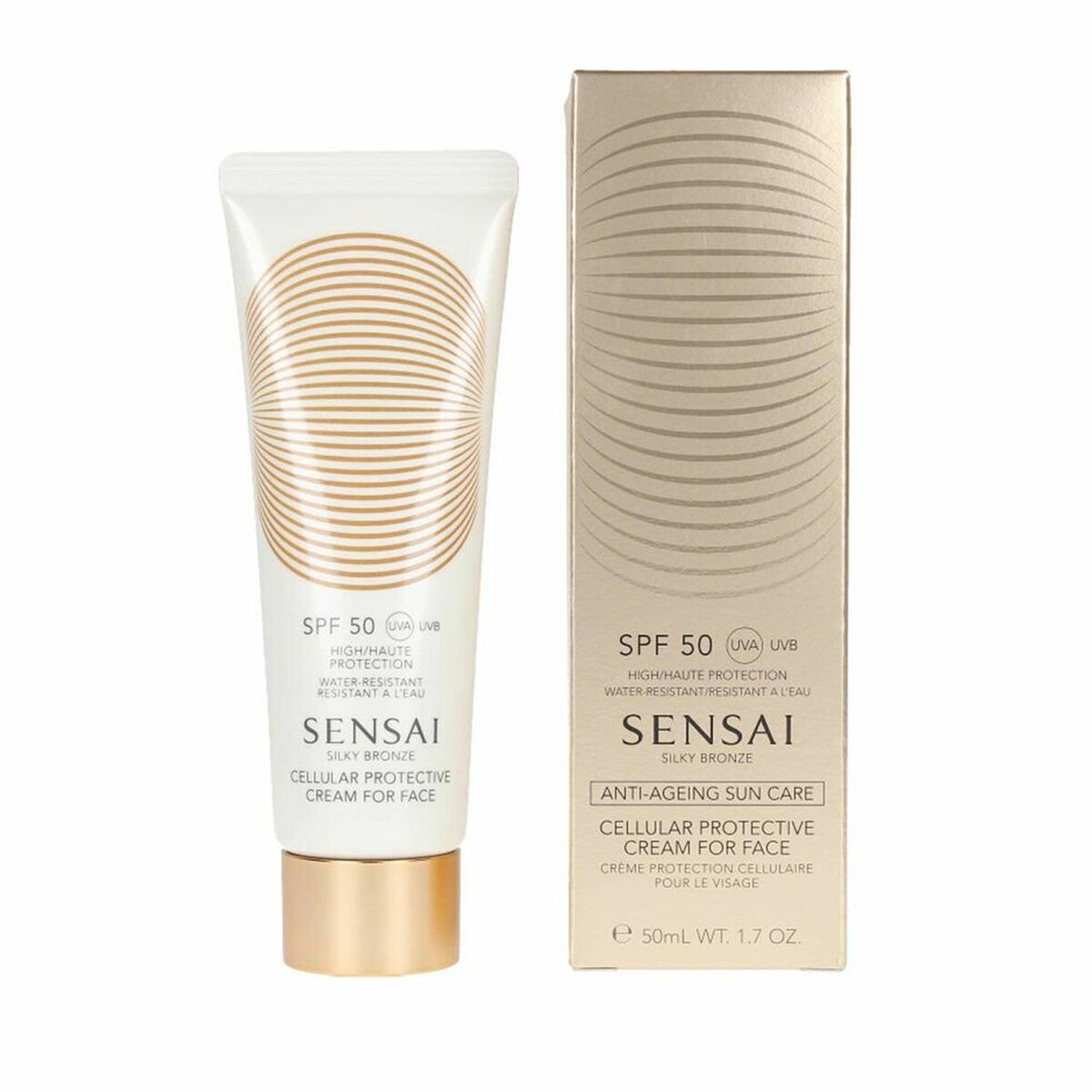 Crema solara faciala Sensai SENSAI CELLULAR PROTECTIVE Spf 50 50 ml-0