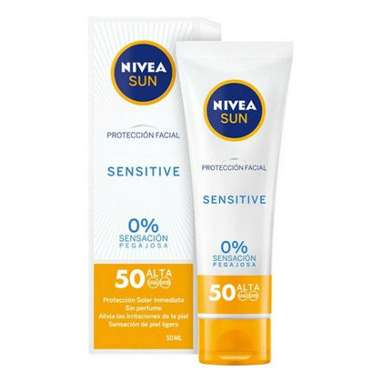 Gesichts-Sonnencreme Sensitive Nivea (50 ml) (Unisex) (50 ml)
