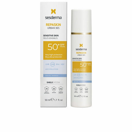Crème Solaire Visage Sesderma Repaskin Urban 365 SPF 50+ 50 ml Peau sensible