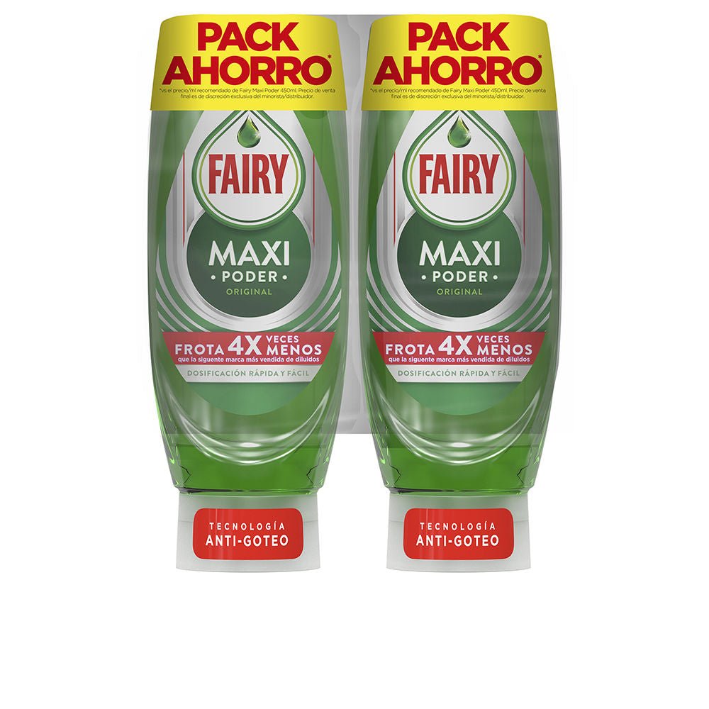 FAIRY MAXI POWER CONCENTRATED DISHWASHER SET 2 x 450 ml - Cosmova
