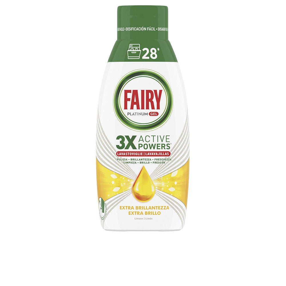 FAIRY PLATINUM lemon machine gel 28 washes - Cosmova