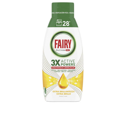 FAIRY PLATINUM lemon machine gel 28 washes