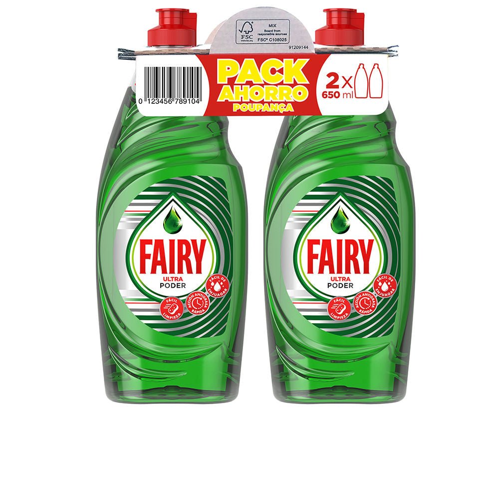 FAIRY ULTRA POWER DISHWASHER CONCENTRATE LOT 2 x 650 ml - Cosmova
