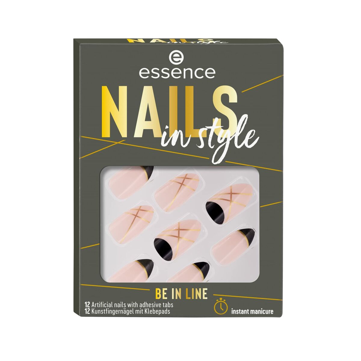 False nails Essence Nails In Style Be in line - Cosmova