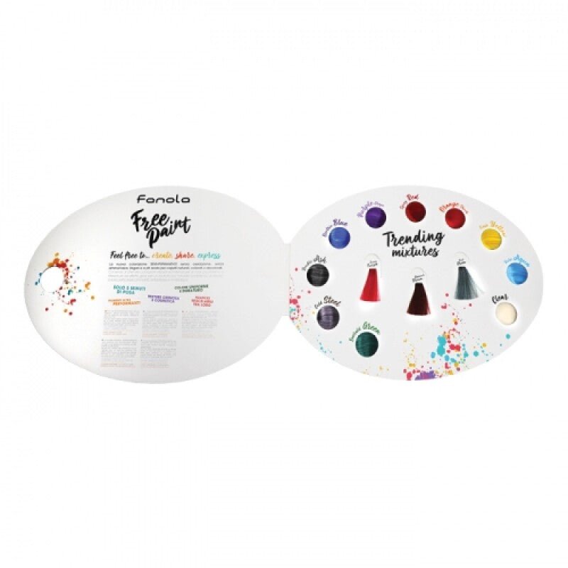 Fanola, Free, Mappa colori capelli - Cosmova