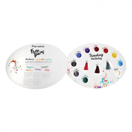 Fanola, Free, Mappa colori capelli