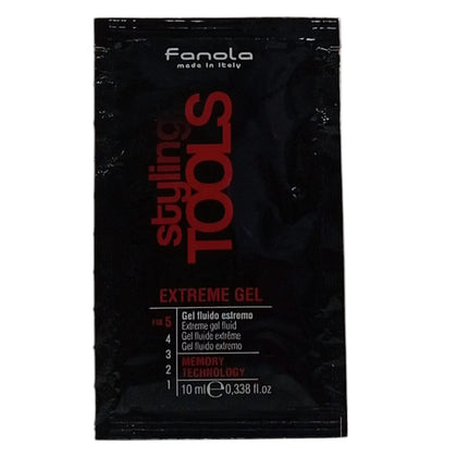 Fanola, Styling Tools Extreme, Gel per styling capelli, Per lo styling, Presa forte, 10 ml *Campione
