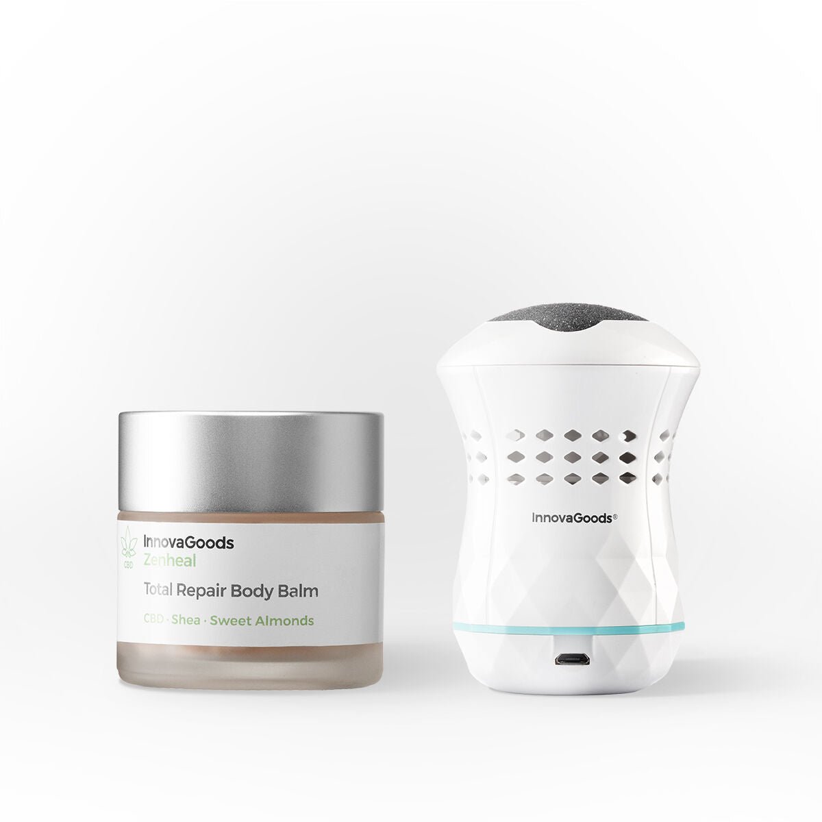 Pacchetto Trattamento Riparatore Piedi CBD InnovaGoods-1