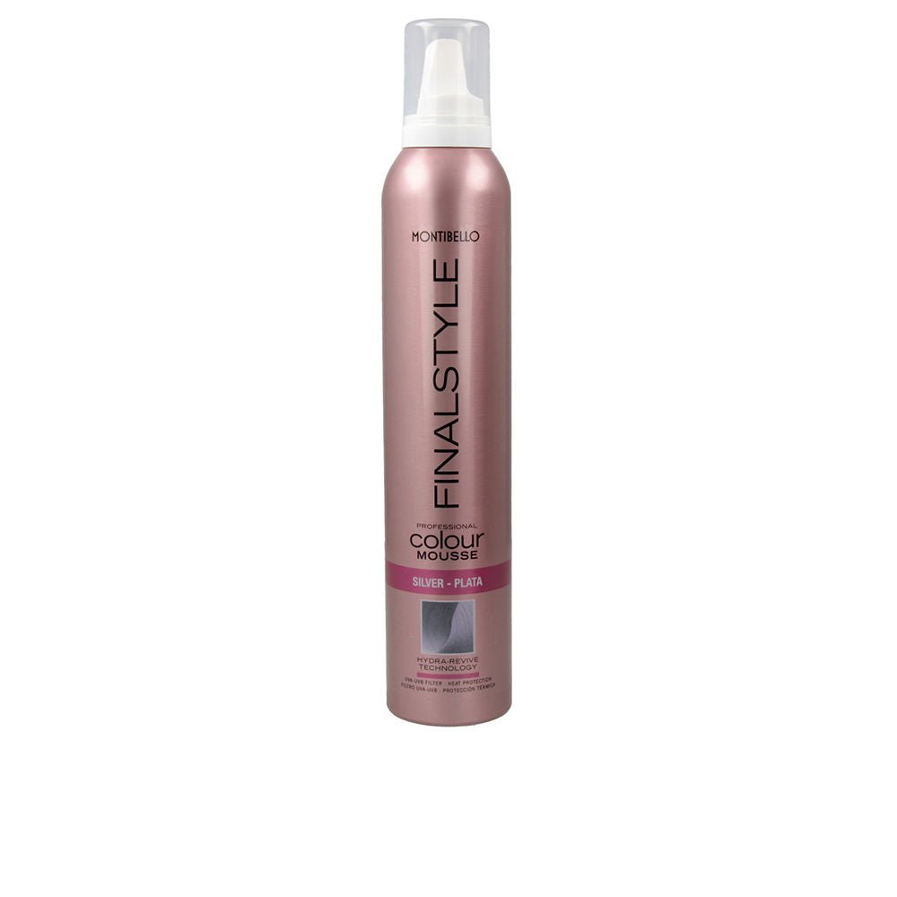 Culoare spuma FINALSTYLE #argintiu 320 ml-0