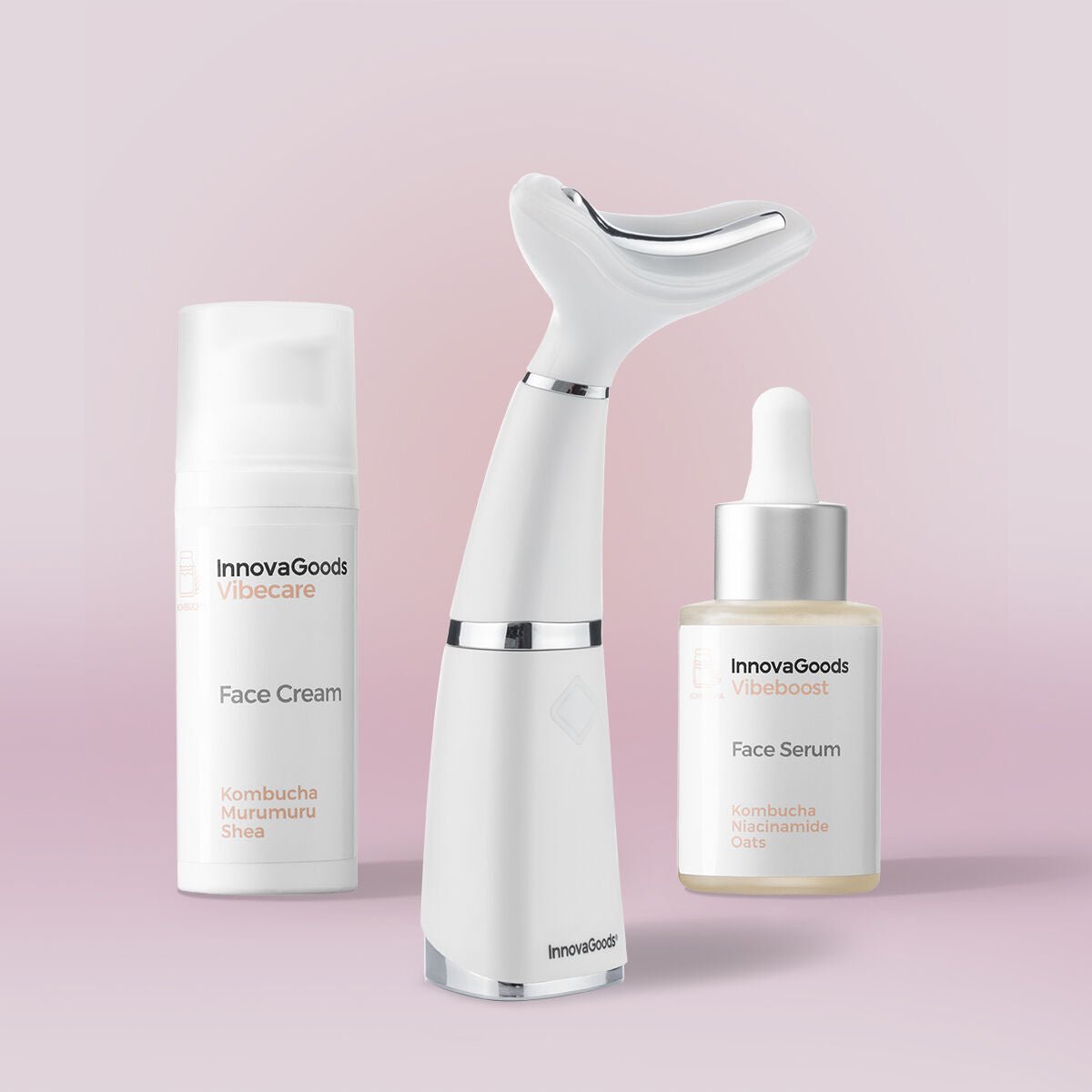 Pack de soins du visage raffermissant Kombucha InnovaGoods-0