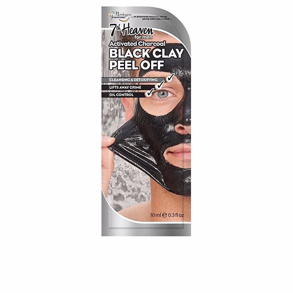 FOR MEN BLACK CLAY peel-off mask 10 ml - Cosmova