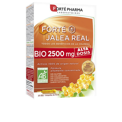 FORTÉ GELÉE ROYALE BIO 2500 mg ampoules 20 x 15 ml