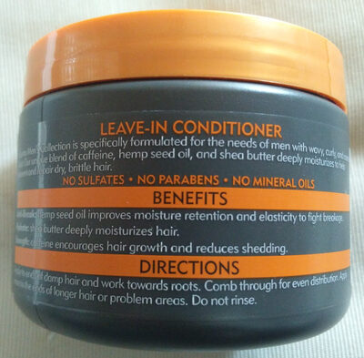 Cantu Shea Butter Leave-In balsamo Men's Collection 370 g