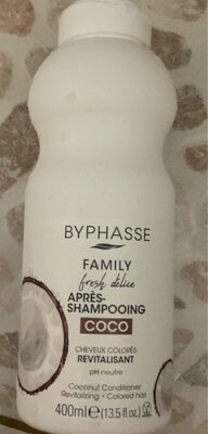 Byphasse Family Fresh Delice balsamo capelli Coloreado 400 ml