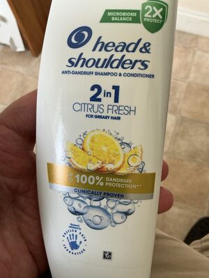 Head And Shoulders H&S shampoo Citrus 2 in 1 330 ml