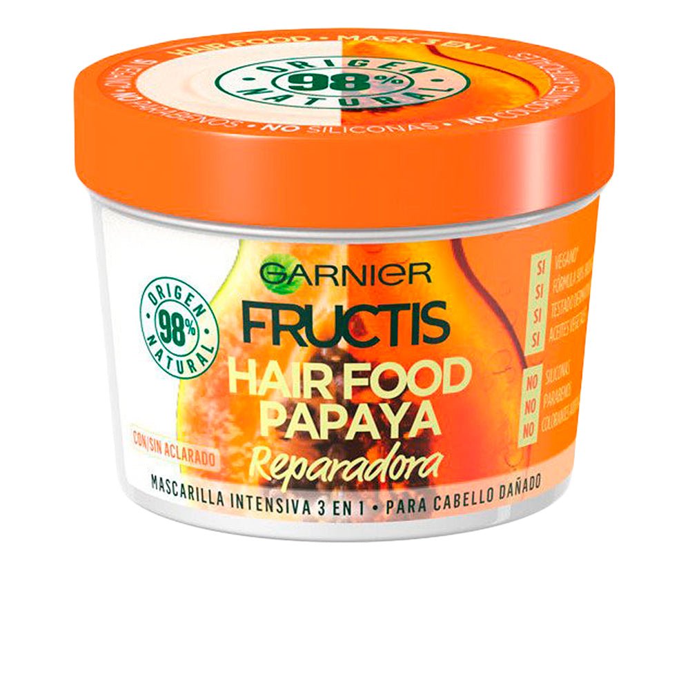 FRUCTIS capelli FOOD papaya repair maschera 390 ml - Cosmova