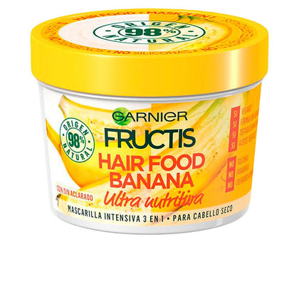 FRUCTIS HAIR FOOD mascarilla ultranutritiva plátano 390 ml
