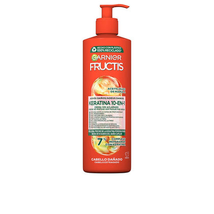 FRUCTIS KERATIN 10-EN-1 crema sin aclarado 400 ml