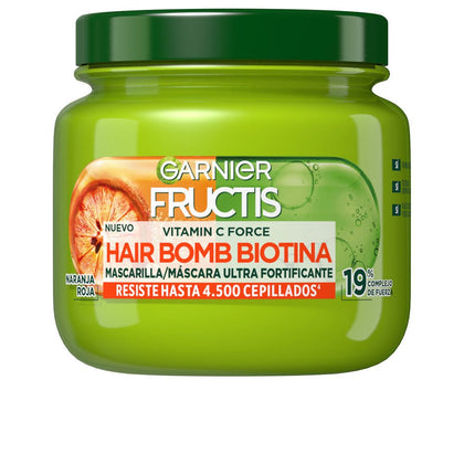 FRUCTIS VITAMIN FORCE bombe capillaire masque biotine 320 ml
