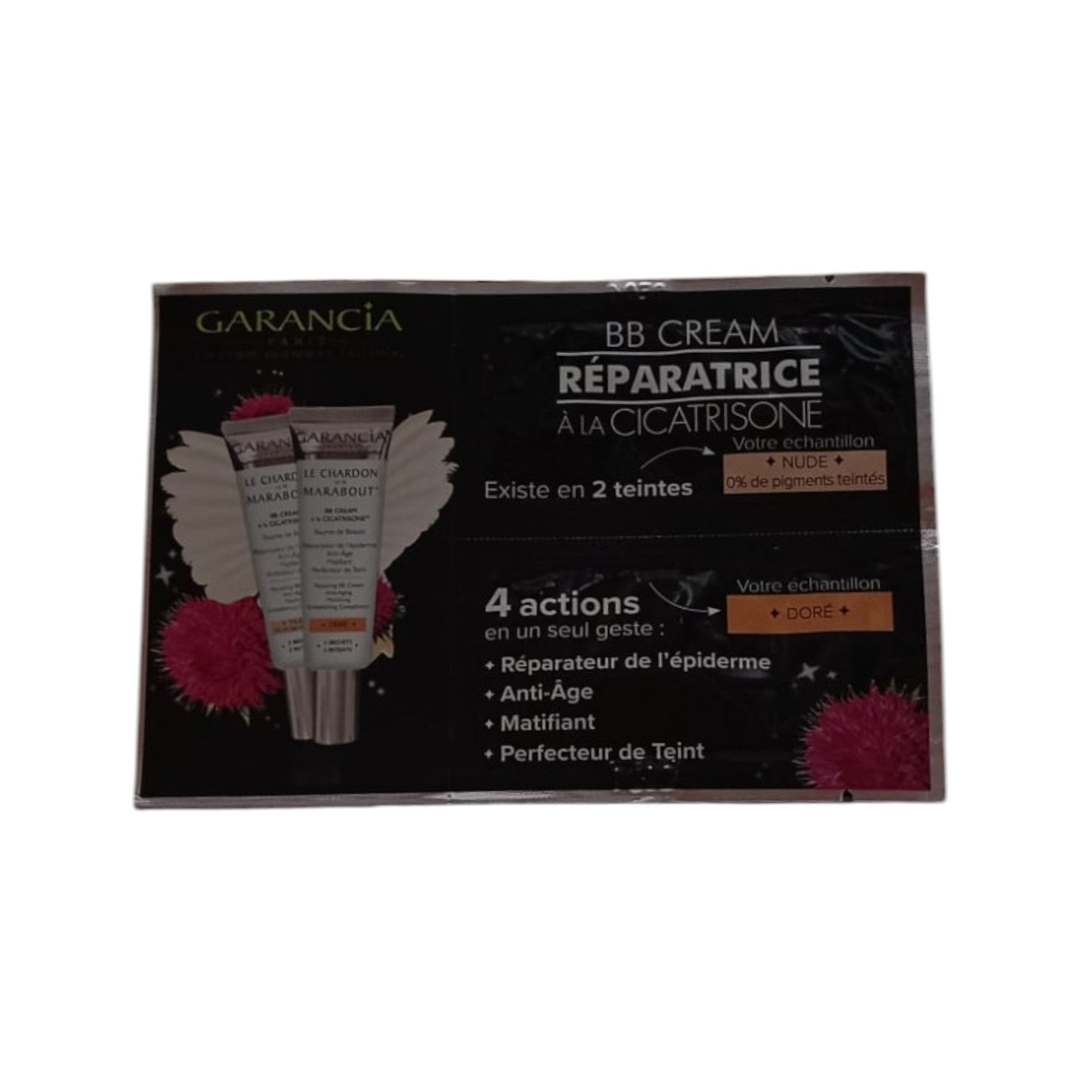 Garancia, Le Chardon et Le Marabout, Crema BB, Nudo & Dorato, 1 ml *Campione - Cosmova
